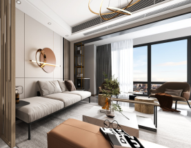 【夢居】125㎡現(xiàn)代輕奢風(fēng)格空間，感受生活的優(yōu)雅姿態(tài)！