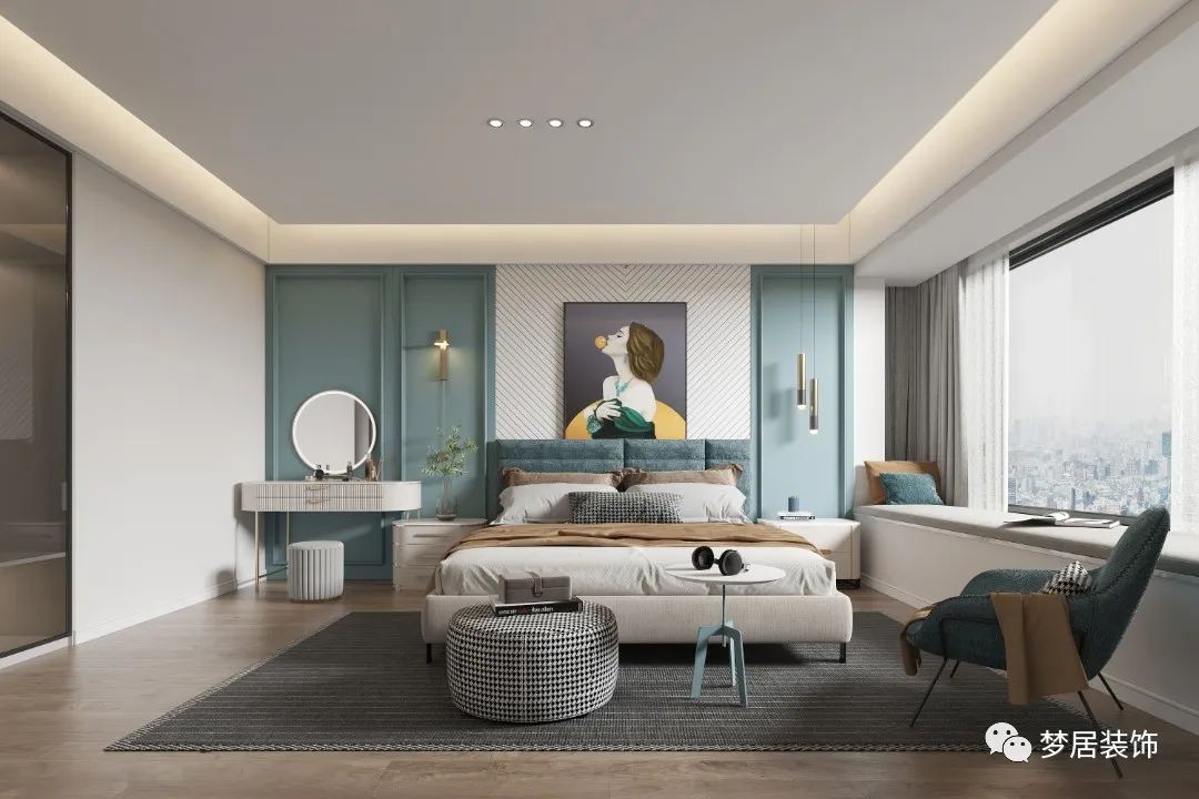 【夢居】136㎡現(xiàn)代簡約空間，展現(xiàn)知性優(yōu)雅的空間格調(diào)!