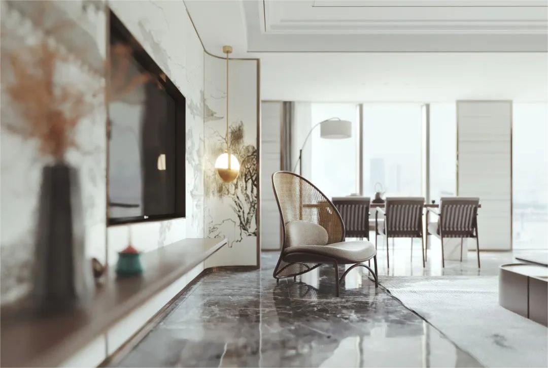 【夢居】不一樣的中式客廳裝修，耐看！