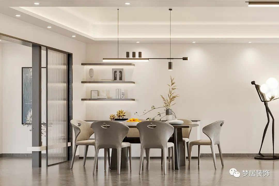 【夢居裝飾】134㎡現(xiàn)代簡約風(fēng)寬敞家，自在生活方式！