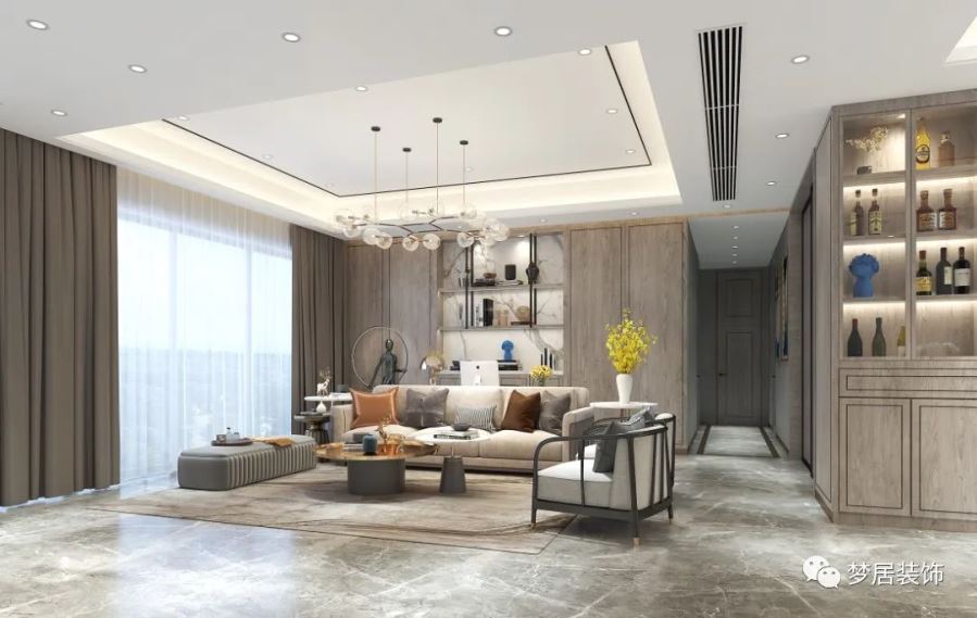 【夢居】家里裝修，客廳燈光怎樣設(shè)計(jì)？