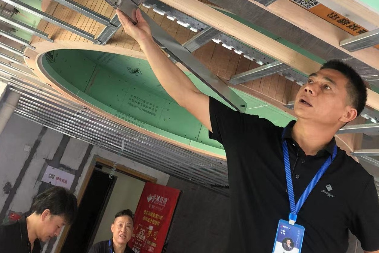 夢居每月工地大巡檢——用實(shí)際行動踐行健康家裝！