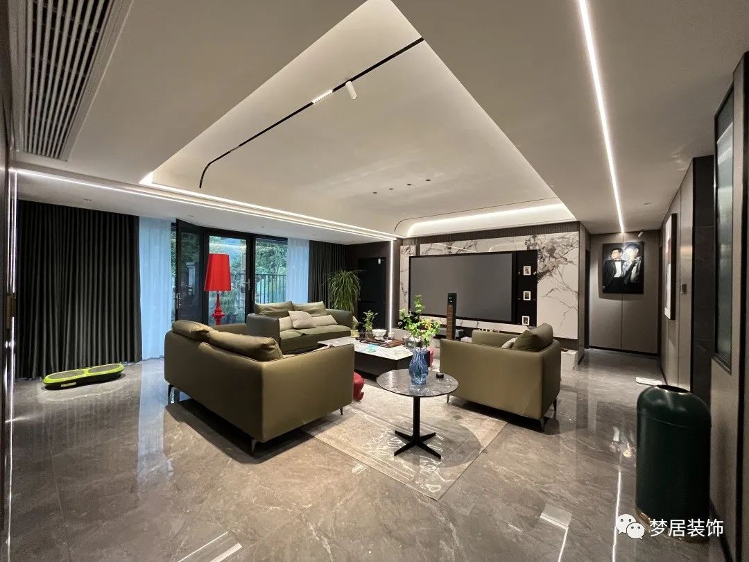 【夢居】500㎡躍層墅式裝修，奢而不華，合樂共生。