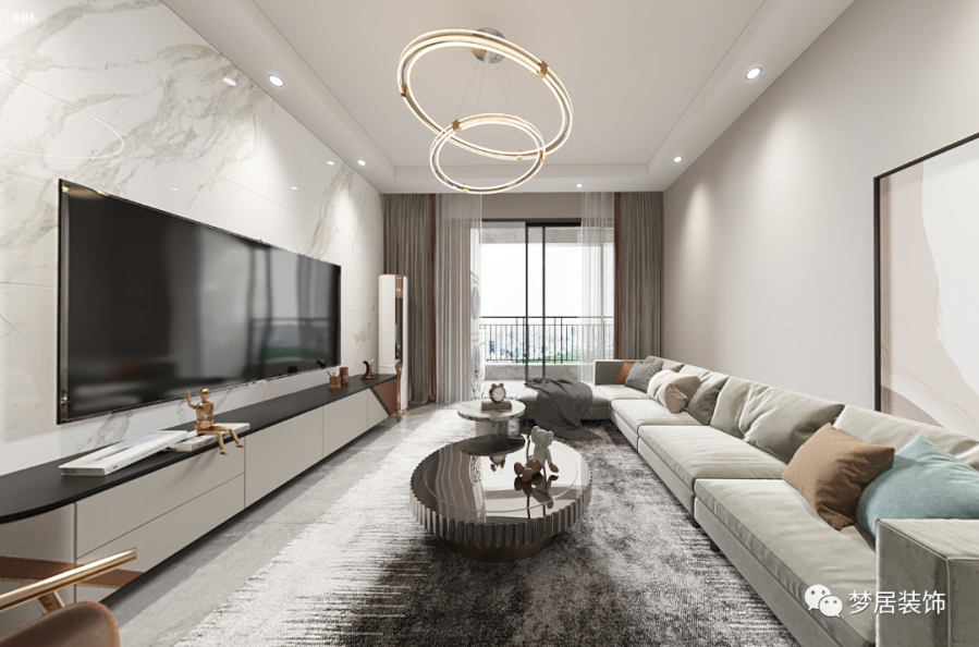 【夢居】106㎡現代住宅，簡約色彩下靈動自由的溫暖，簡約溫和填滿生活。