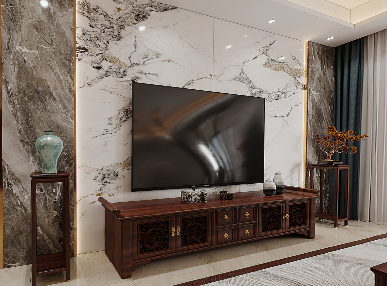 【夢居】135㎡中式設(shè)計，清雅含蓄，悅目芳華。