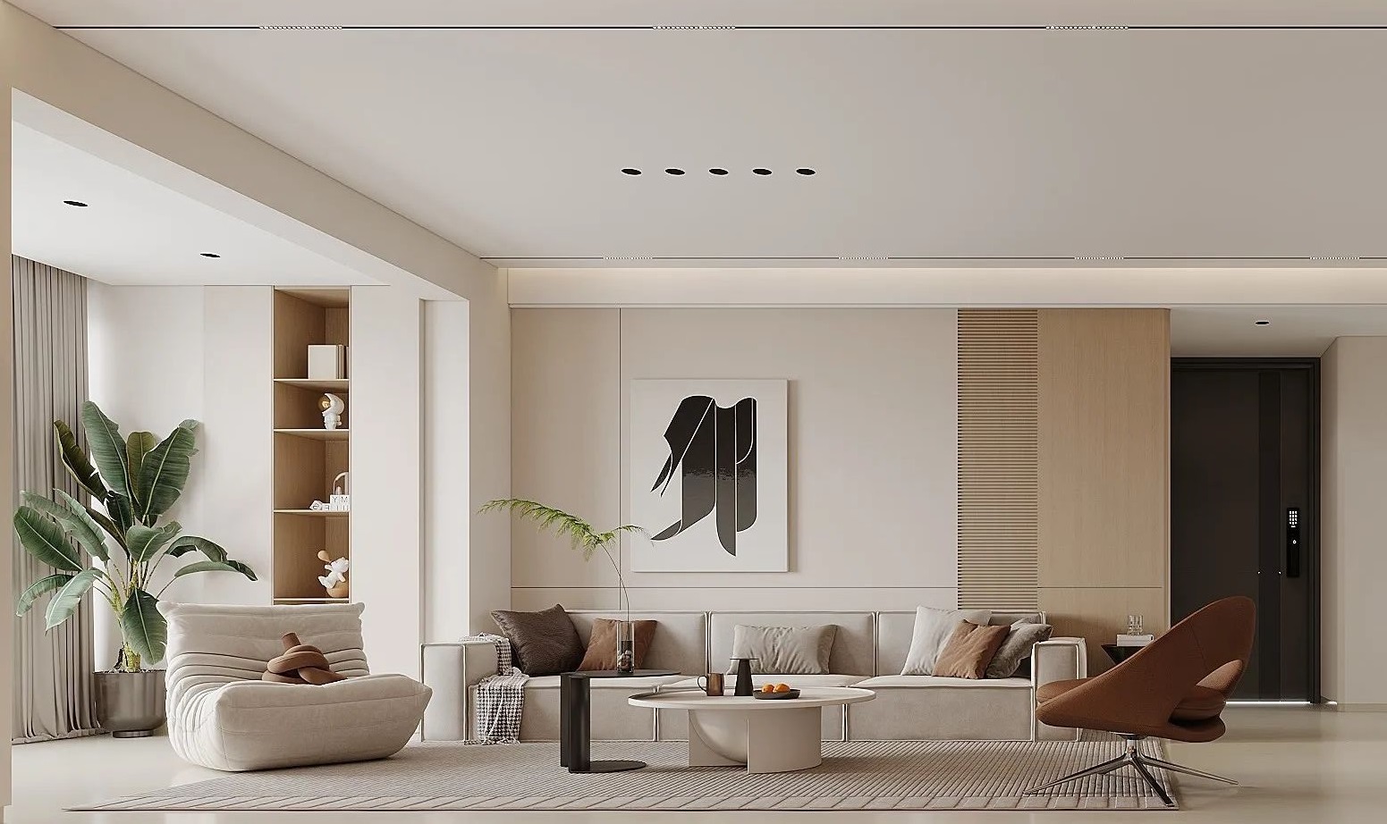 【夢居】175㎡奶油風(fēng)，在治愈色彩中增添沉穩(wěn)與精致！