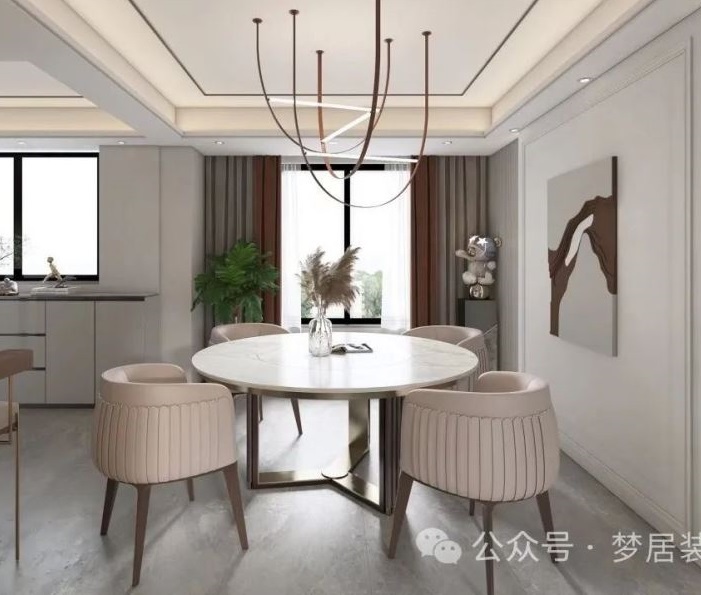 【夢居】126㎡現(xiàn)代簡約家裝 | 細膩自在的優(yōu)雅，當喧囂褪去是舒適與放松。