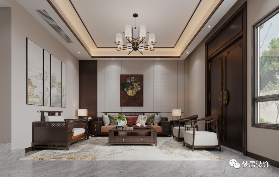 【夢(mèng)居】300+㎡新中式別墅設(shè)計(jì)，現(xiàn)代東方隱奢美學(xué)！