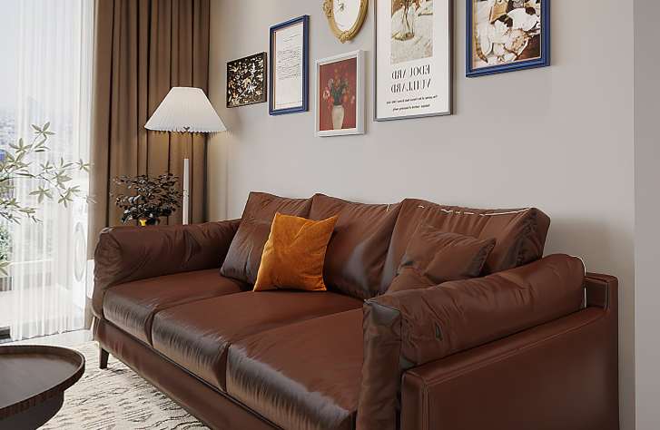 夢居&裝修設(shè)計 | 為新婚夫妻打造的152㎡婚房，自帶復(fù)古電影感的家。