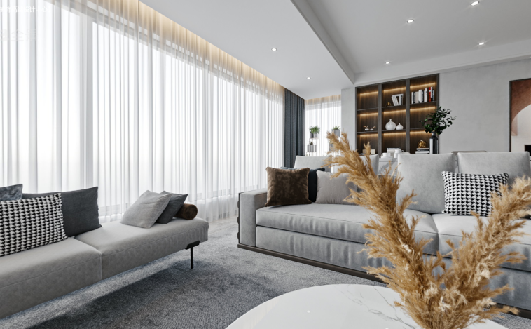 夢(mèng)居&裝修設(shè)計(jì) | 住進(jìn)180㎡輕奢復(fù)式樓，享受靜謐舒適的幸福生活。