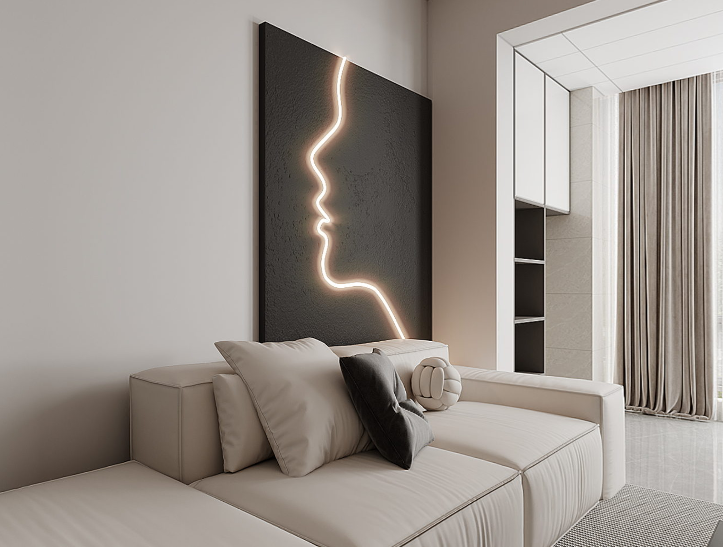 夢居&裝修設計 | 87㎡黑白灰極簡「裝修范本」！顏值太能打了！