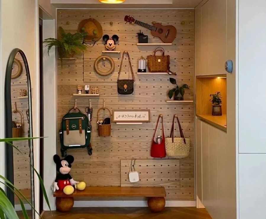 夢居&裝修設計 | 設計新思路，玄關這么裝絕了！鄰居看到都夸好！