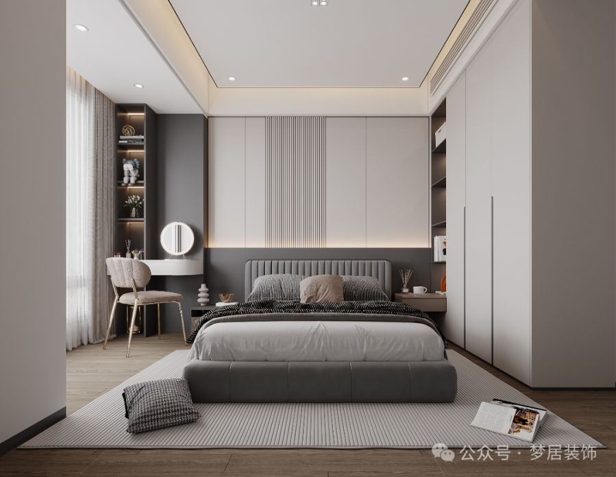 夢居&裝修設(shè)計 | 200㎡現(xiàn)代輕奢風格大平層，理想生活具象化。