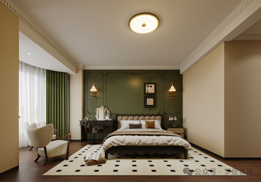 夢居&裝修設(shè)計 | 180㎡美式中古風，感受時光沉淀下的魅力，自帶電影氛圍感