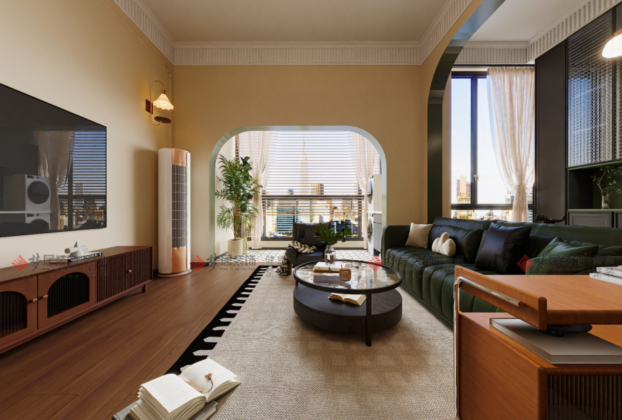 小清新的美式中古風設計——東方名都