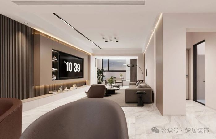 夢居&裝修設(shè)計 | 190㎡現(xiàn)代簡約住宅，優(yōu)雅的簡奢之美。